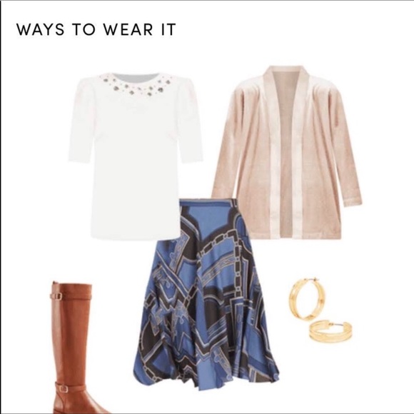 [NWT] Ann Taylor Beaded Short Sleeve Top - Picture 8 of 8